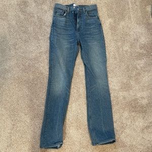 Reformation High Waisted Relaxed Fit Jeans